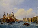 Famous Venice Paintings - Santa Maria Della Salute Venice